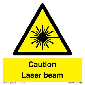 WV5413: Caution Laser beam