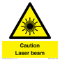 WV5413: Caution Laser beam