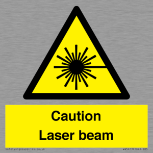 WV5413: Caution Laser beam