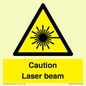 WV5413: Caution Laser beam