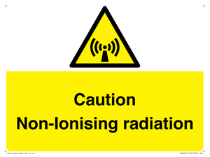 WV5415: Caution Non-Ionising radiation