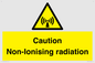 WV5415: Caution Non-Ionising radiation