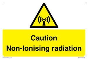 WV5415: Caution Non-Ionising radiation