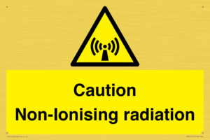 WV5415: Caution Non-Ionising radiation