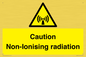 WV5415: Caution Non-Ionising radiation