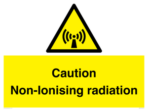 WV5415: Caution Non-Ionising radiation