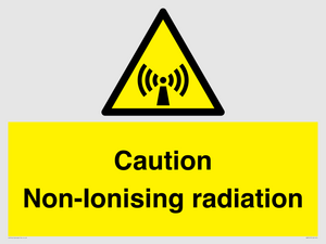 WV5415: Caution Non-Ionising radiation