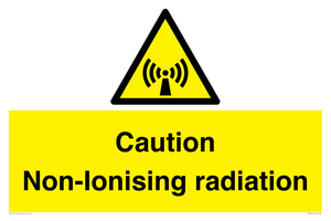 WV5415: Caution Non-Ionising radiation