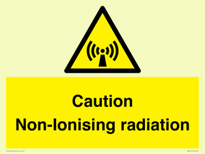 WV5415: Caution Non-Ionising radiation