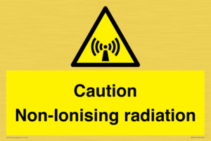 WV5415: Caution Non-Ionising radiation