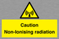 WV5415: Caution Non-Ionising radiation