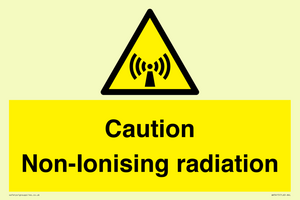 WV5415: Caution Non-Ionising radiation