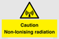 WV5415: Caution Non-Ionising radiation