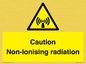 WV5415: Caution Non-Ionising radiation
