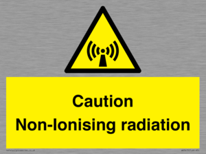 WV5415: Caution Non-Ionising radiation