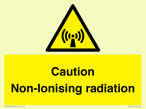 WV5415: Caution Non-Ionising radiation