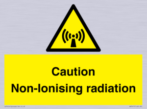 WV5415: Caution Non-Ionising radiation