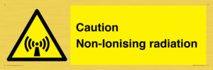 WV5415: Caution Non-Ionising radiation