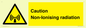 WV5415: Caution Non-Ionising radiation