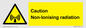 WV5415: Caution Non-Ionising radiation