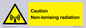 WV5415: Caution Non-Ionising radiation