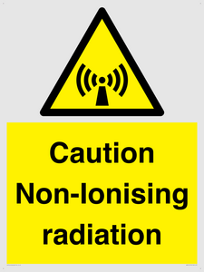 WV5415: Caution Non-Ionising radiation