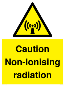 WV5415: Caution Non-Ionising radiation