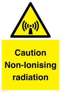 WV5415: Caution Non-Ionising radiation
