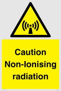 WV5415: Caution Non-Ionising radiation