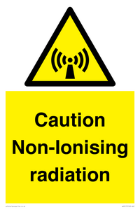 WV5415: Caution Non-Ionising radiation