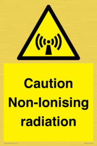 WV5415: Caution Non-Ionising radiation