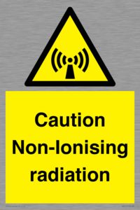 WV5415: Caution Non-Ionising radiation