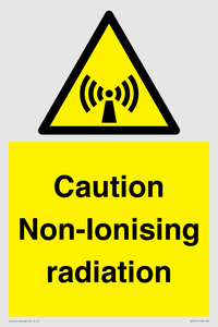 WV5415: Caution Non-Ionising radiation