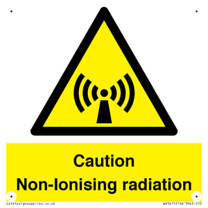 WV5415: Caution Non-Ionising radiation