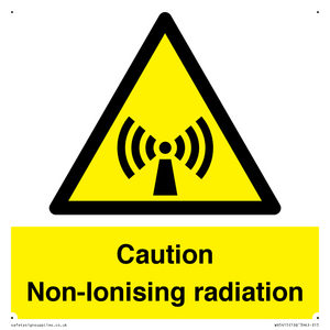 WV5415: Caution Non-Ionising radiation