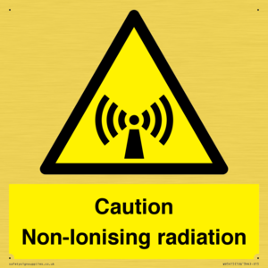 WV5415: Caution Non-Ionising radiation