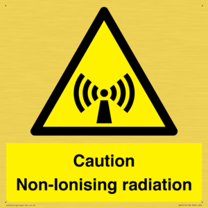 WV5415: Caution Non-Ionising radiation