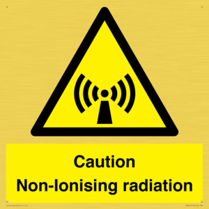 WV5415: Caution Non-Ionising radiation