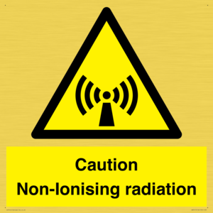 WV5415: Caution Non-Ionising radiation