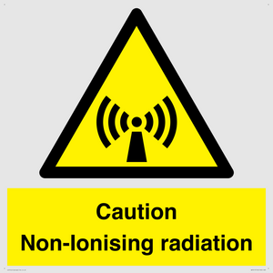 WV5415: Caution Non-Ionising radiation