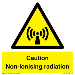 WV5415: Caution Non-Ionising radiation