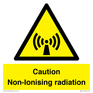 WV5415: Caution Non-Ionising radiation