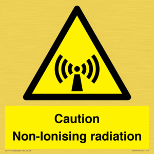 WV5415: Caution Non-Ionising radiation