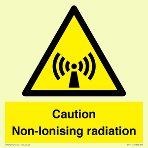 WV5415: Caution Non-Ionising radiation