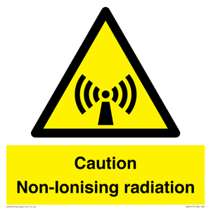 WV5415: Caution Non-Ionising radiation