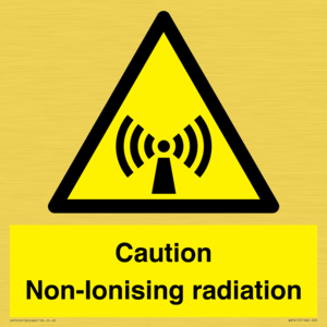 WV5415: Caution Non-Ionising radiation