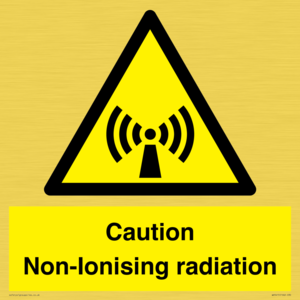 WV5415: Caution Non-Ionising radiation