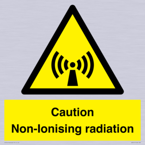 WV5415: Caution Non-Ionising radiation