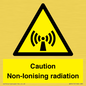 WV5415: Caution Non-Ionising radiation