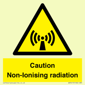 WV5415: Caution Non-Ionising radiation